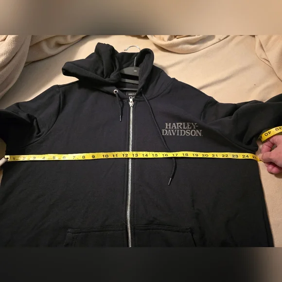 Harley-Davidson Black Hoodie 1w - Picture 5 of 5